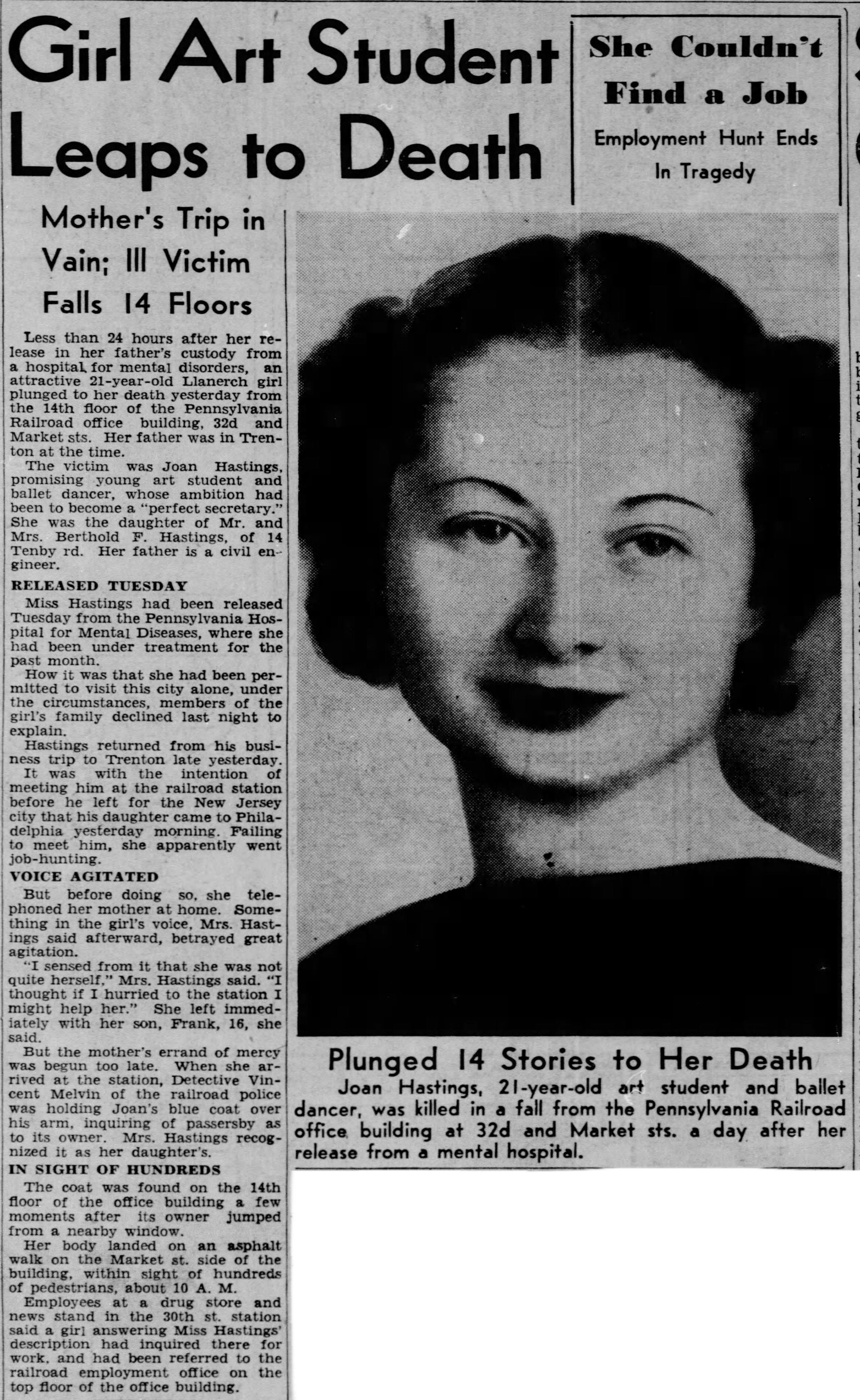 Joan Hastings Falls